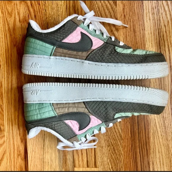 Men's Air Force 1 07 Lx Low Toasty Oil Green Size 9.5 - Picture 8 of 8
